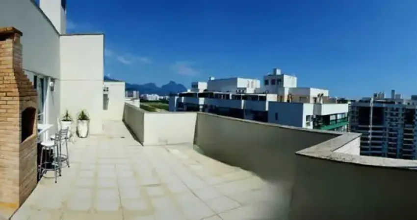 Cobertura duplex 3 quartos (sendo 2 suítes) 178 m² em barra olímpica