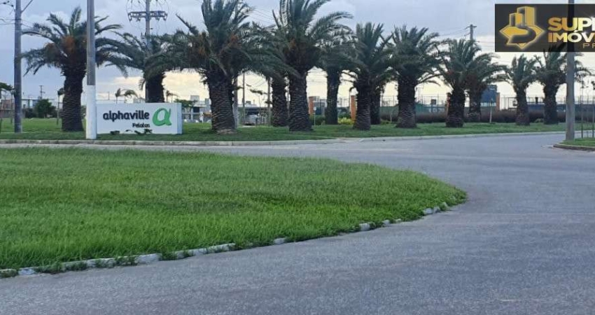Terreno em condomínio fechado à venda na Avenida Adolfo Fetter, 4331, Laranjal, Pelotas