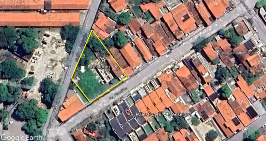 Terreno à venda na Avenida Palestina, 100, Messejana, Fortaleza