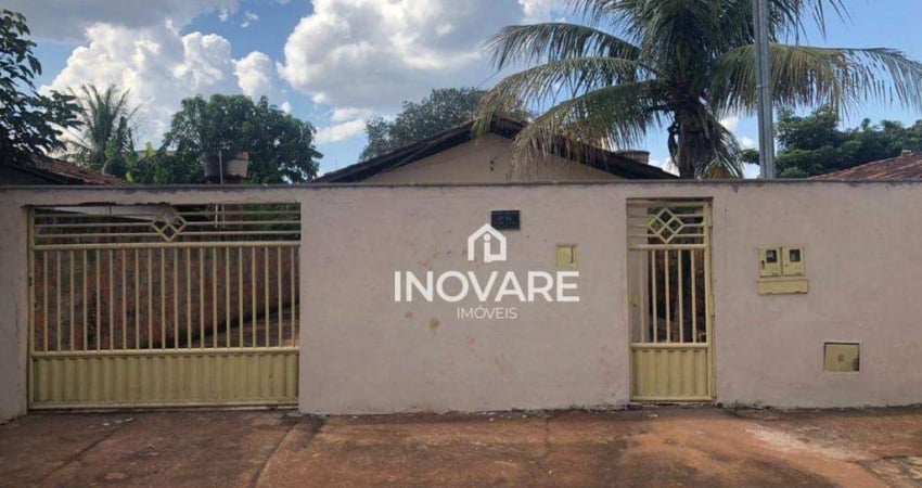 Casa com 2 dormitórios à venda por R$ 190.000,00 - Dom Velloso - Itumbiara/GO