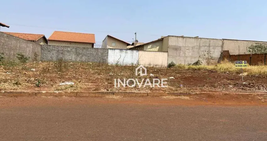 Terreno à venda, 250 m² por R$ 95.000,00 - Sonho Verde - Itumbiara/GO
