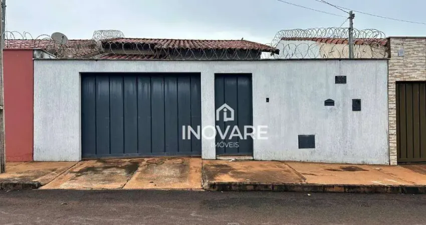 Casa com 2 dormitórios para alugar, 80 m² por R$ 1.600,00/mês - Setor Paranaíba - Itumbiara/GO