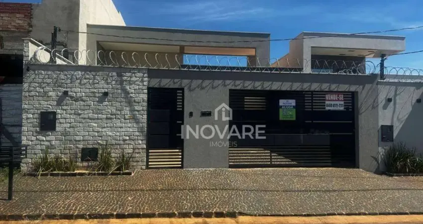 Casa com 3 dormitórios para alugar, 176 m² por R$ 4.500,00/mês - Residencial beira Rio II - Itumbiara/GO