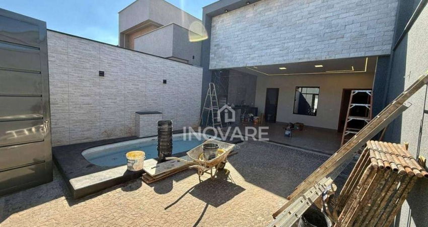 Casa com 3 dormitórios à venda, 146 m² por R$ 580.000,00 - Parque Vale dos Buritys III - Itumbiara/GO