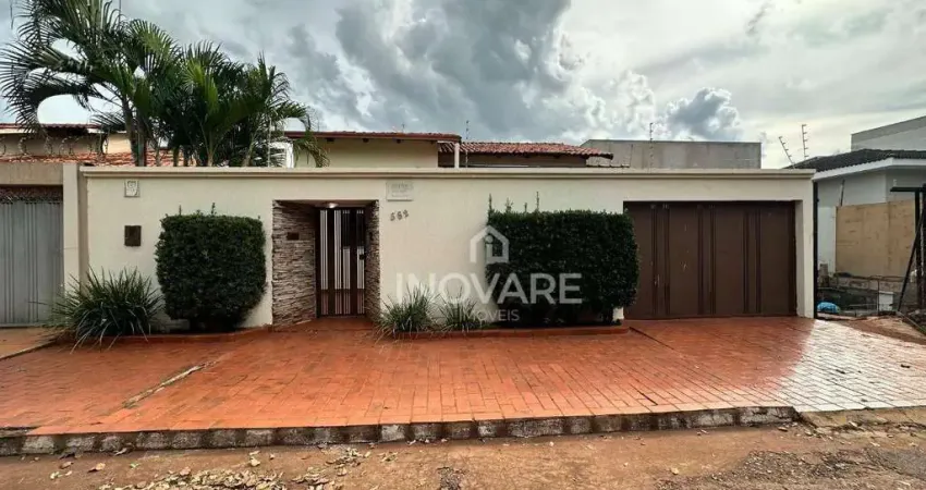 Casa com 3 dormitórios, 200 m² - venda por r$ 600.000,00 ou aluguel por r$ 2.500,00/mês - jardim morumbi - itumbiara/go