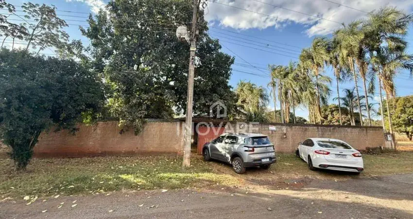 Chácara com 4 dormitórios, 5000 m² - venda por r$ 1.100.000,00 ou aluguel por r$ 2.000,00/mês - estância vale do paraíso - itumbiara/go