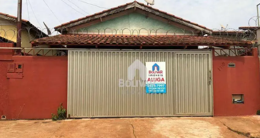Casa com 3 dormitórios para alugar por r$ 1.100,00/mês - jardim américa - itumbiara/go