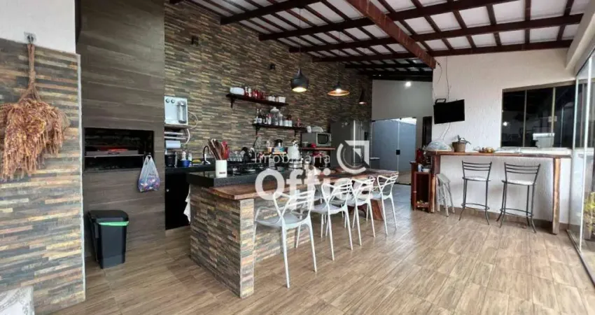 Casa com 3 dormitórios à venda, 170 m² por R$ 550.000,00 - Residencial Araguaia - Anápolis/GO