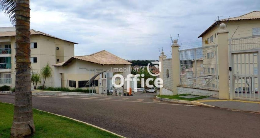 Apartamento com 2 dormitórios para alugar, 60 m² por R$ 1.400,00/mês - Vila Formosa - Anápolis/GO