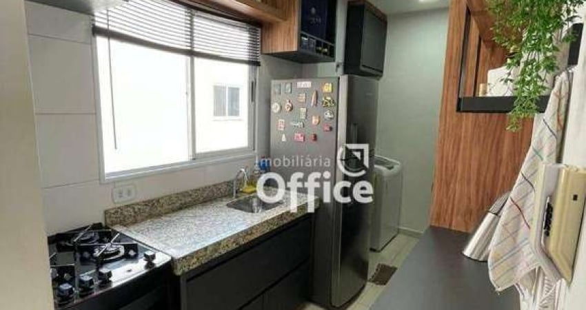 Apartamento com 2 quartos à venda, 50 m² por r$ 190.000 - calixtolândia - anápolis/go