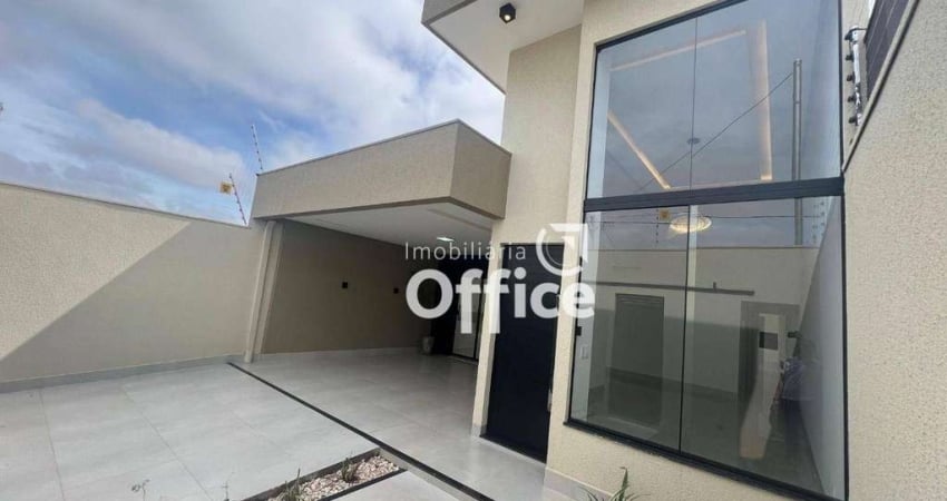 Casa com 3 dormitórios para alugar, 175 m² por R$ 3.100,00/mês - Residencial Campos Do Jordão - Anápolis/GO