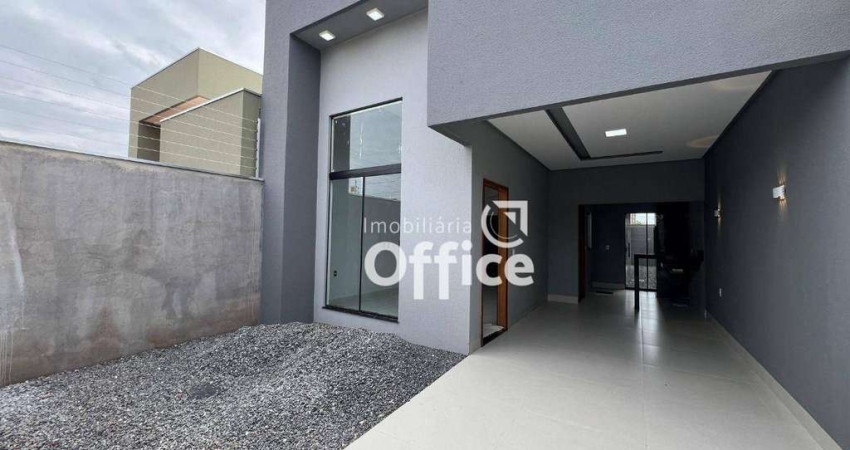 Casa com 3 quartos à venda, 120 m² por R$ 370.000 - Víviam Parque 2ª Etapa - Anápolis/GO