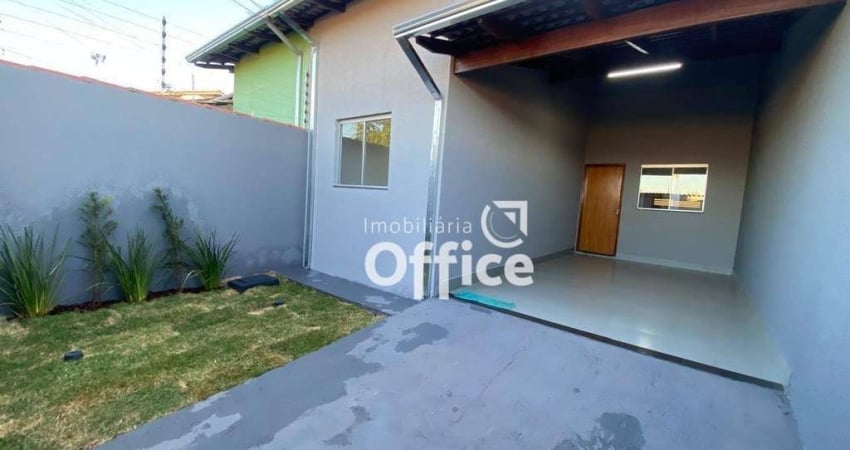 Casa com 3 dormitórios à venda, 104 m² por R$ 278.000,00 - Residencial Dom Felipe - Anápolis/GO