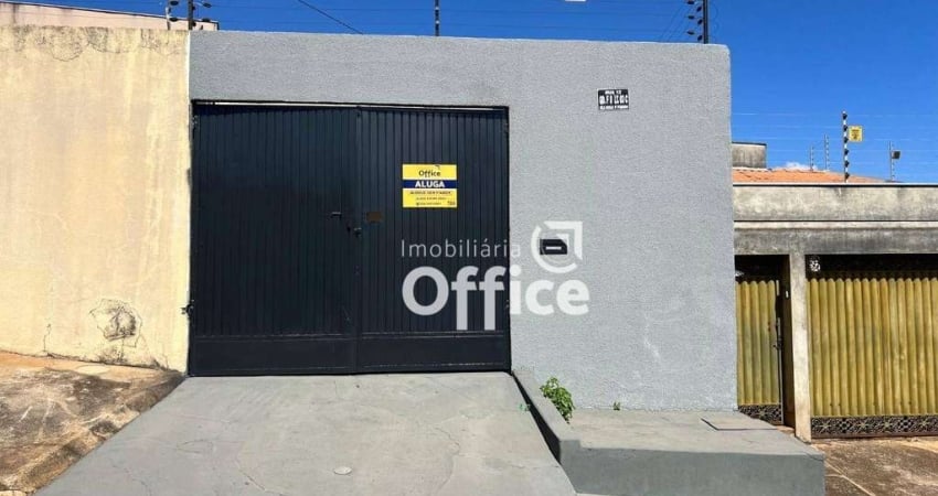 Casa com 2 dormitórios para alugar, 100 m² por R$ 1.200,00/mês - Vila Nossa Senhora D Abadia - Anápolis/GO
