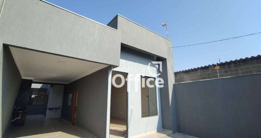Casa com 3 quartos à venda, 105 m² por R$ 390.000 - Parque Calixtópolis - Anápolis/GO