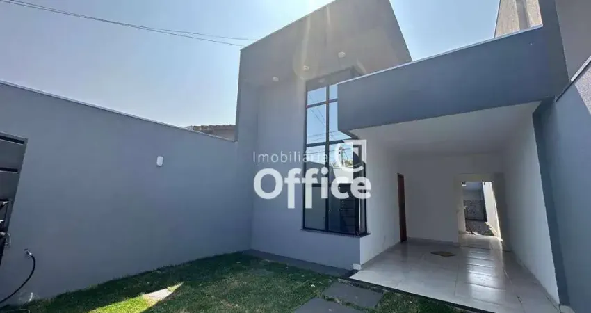 Casa com 3 dormitórios à venda, 110 m² por R$ 420.000,00 - Parque Brasília 2ª Etapa - Anápolis/GO