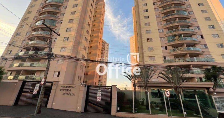 Apartamento com 3 dormitórios para alugar, 90 m² por R$ 3.180,00/mês - Jundiaí - Anápolis/GO