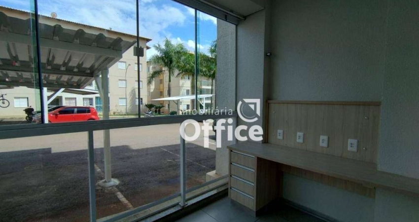 Apartamento com 2 quartos à venda, 57 m² por R$ 270.000 - Jibran El Hadj - Anápolis/GO
