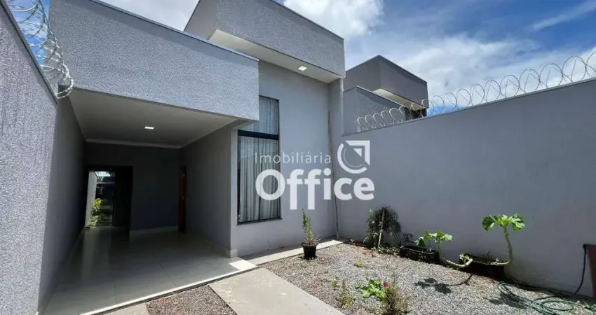Casa com 3 dormitórios à venda, 102 m² por R$ 350.000,00 - Residencial Dom Felipe - Anápolis/GO