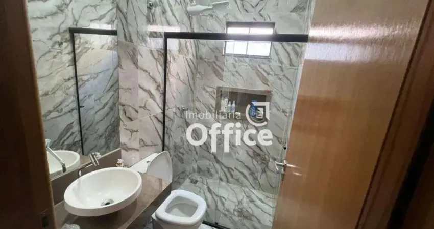 Casa com 3 quartos à venda, 129 m² por R$ 550.000 - Jardim Itália - Anápolis/GO