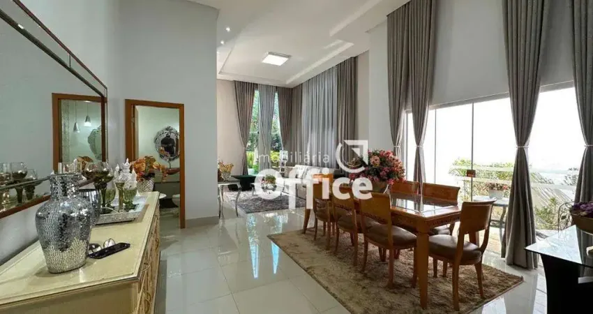 Casa com 3 suítes à venda, 243 m² por r$ 1.750.000 - condominio residencial anaville - anápolis/go