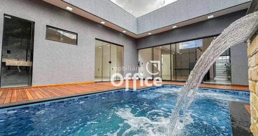 Casa com 3 dormitórios à venda, 156 m² por R$ 850.000,00 - Loteamento Residencial Verona - Anápolis/GO