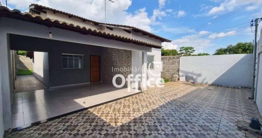 Casa com 3 quartos à venda, 113 m² por R$ 405.000 - Campos Elísios - Anápolis/GO