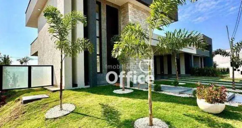 Casa com 4 dormitórios à venda, 259 m² por R$ 1.840.000,00 - Terras Alpha Residencial 1 - Senador Canedo/GO