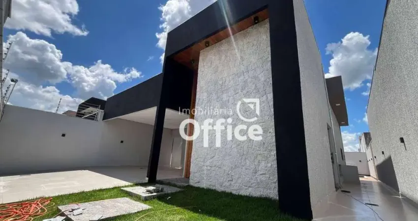 Casa com 3 Quartos à venda, 160 m² por R$ 870.000 - Residencial Campos Do Jordão - Anápolis/GO