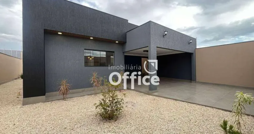 Casa com 3 dormitórios à venda, 180 m² por R$ 850.000,00 - Privê Lírios dos Campos - Anápolis/GO