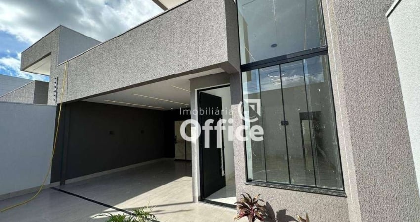 Casa com 3 quartos à venda, 140 m² por R$ 560.000 - Residencial Campos Do Jordão - Anápolis/GO