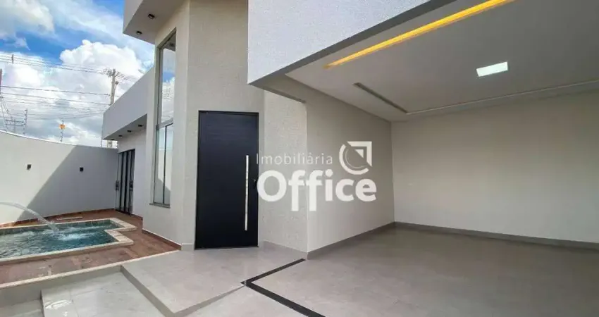 Casa com 3 dormitórios à venda, 140 m² por R$ 670.000,00 - Residencial Flor do Cerrado - Anápolis/GO