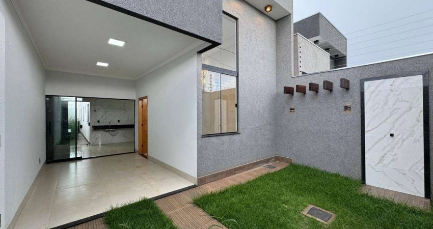 Casa com 3 Quartos à venda, 105 m² por R$ 400.000 - Residencial Campos Do Jordão - Anápolis/GO