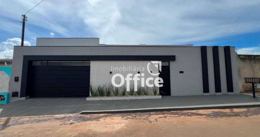 Casa com 3 quartos, sala , cozinha grande com ilha .à venda, 170 m² por R$ 630.000 - Jardim das Américas 3ª Etapa - Anápolis/GO
