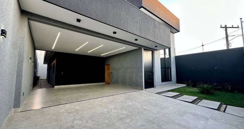 Casa com 3 dormitórios à venda, 180 m² por R$ 1.100.000,00 - Residencial Jardins Do Lago - Anápolis/GO
