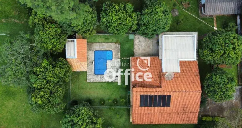 Chácara com 4 dormitórios à venda, 50000 m² por R$ 1.200.000,00 - Zona Rural - Anápolis/GO