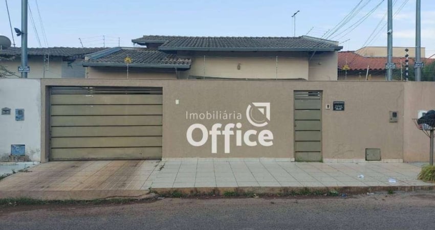 Casa com 3 dormitórios para alugar, 120 m² por R$ 1.550,00/mês - Residencial Ayrton Senna - Anápolis/GO