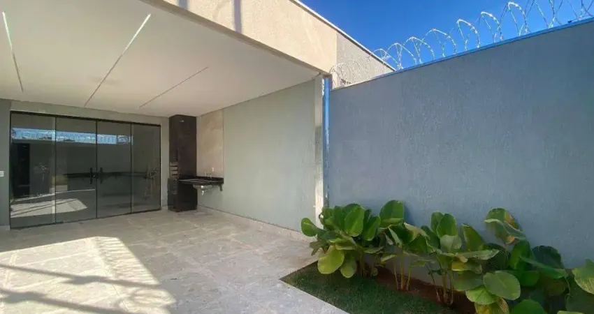 Casa com 3 dormitórios à venda, 105 m² por R$ 330.000,00 - Privê Lírios dos Campos - Anápolis/GO