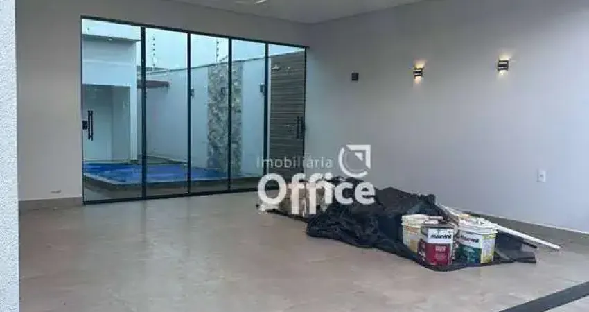 Casa à venda com 3 suítes e Piscina aquecida à venda, 186 m² por R$ 850.000 - Chácaras Colorado - Anápolis/GO