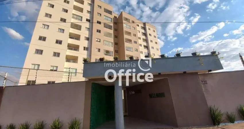 Apartamento com 3 dormitórios para alugar, 90 m² por R$ 2.450,00/mês - São Carlos - Anápolis/GO