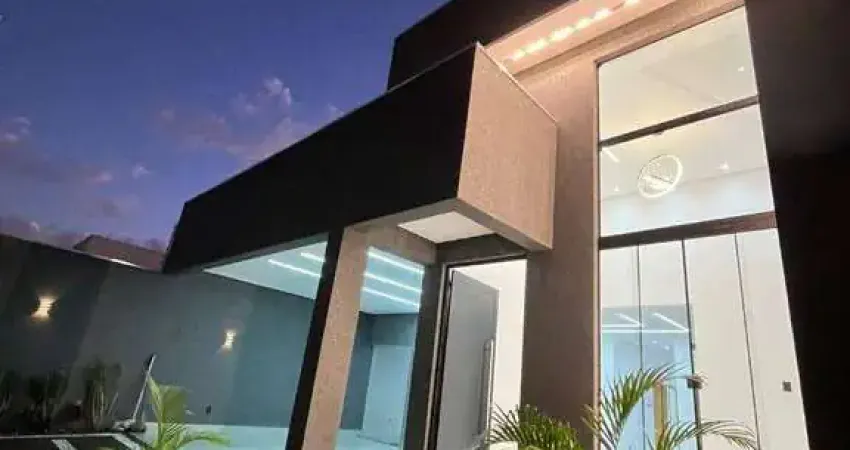 Casa com 3 quartos à venda, 130 m² por r$ 580.000 - loteamento residencial verona - anápolis/go