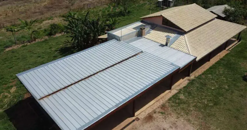 Chácara com 2 dormitórios para alugar, 7500 m² por r$ 7.000,00/mês - parque calixtópolis - anápolis/go