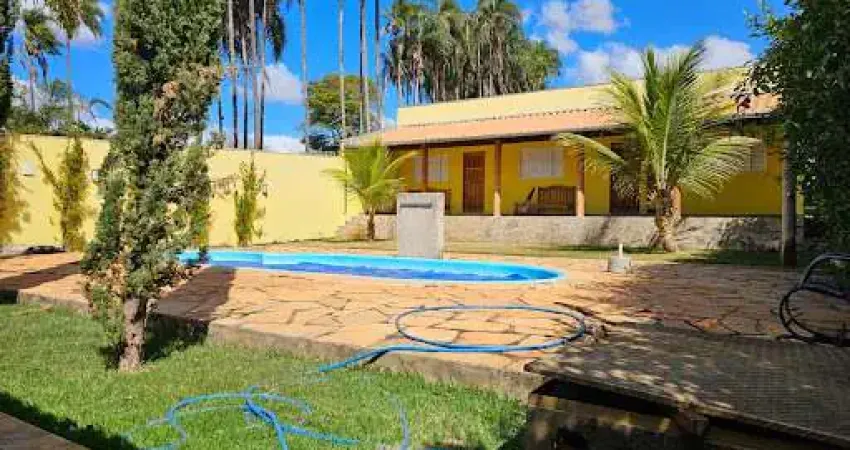 Chácara com 4 dormitórios à venda, 6000 m² por r$ 1.250.000,00 - zona rural - campo limpo de goias/go