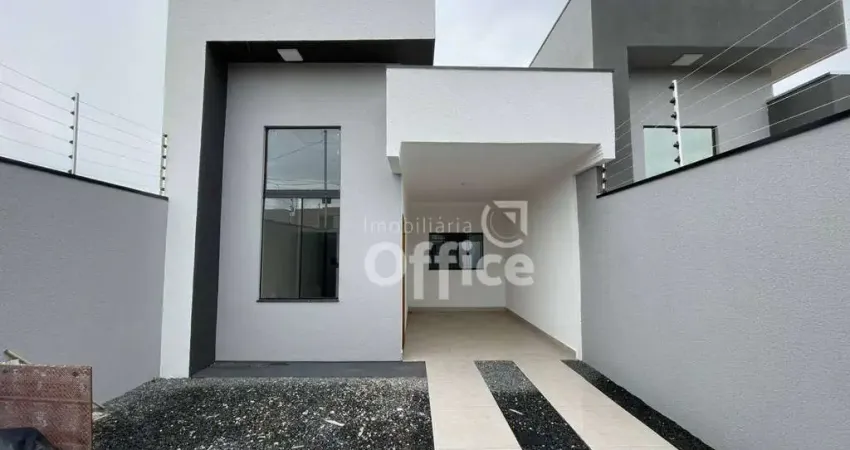Casa com 3 dormitórios à venda, 96 m² por r$ 330.000,00 - jibran el hadj - anápolis/go