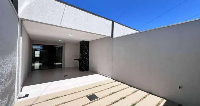 Casa com 3 dormitórios à venda, 79 m² por r$ 280.000,00 - santos dumont - anápolis/go