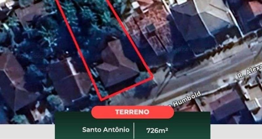 Terreno comercial à venda na Rua Alexandre Humbold, 529, Santo Antônio, Joinville