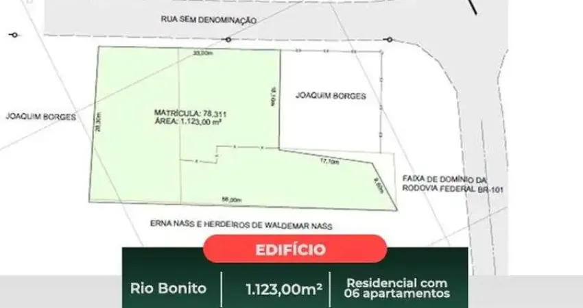 Prédio à venda na MARGINAL DA BR 101 - Viaduto Posto Rudnick, Rio Bonito (Pirabeiraba), Joinville