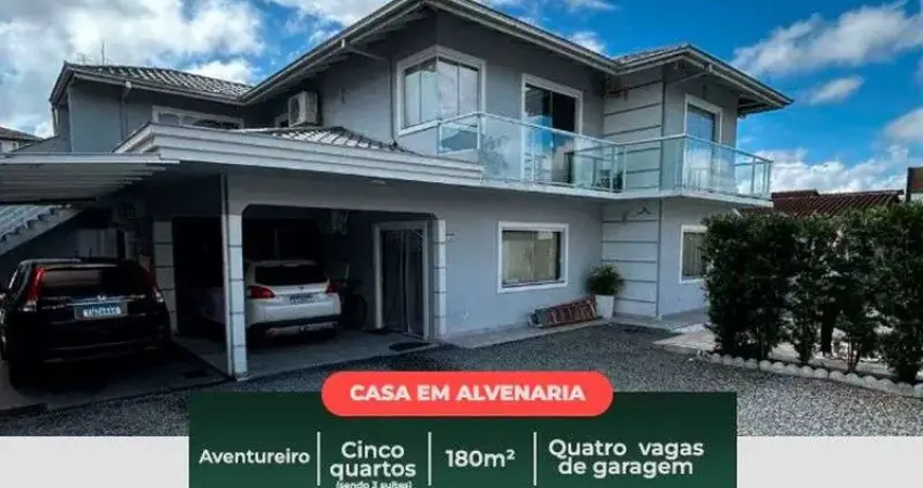 Casa em condomínio fechado com 5 quartos à venda na Servidão Irineo Silva, 59, Aventureiro, Joinville