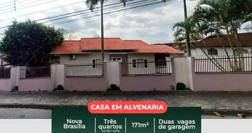Casa em condomínio fechado com 3 quartos à venda na Rua Plácido Affonso Rausis, 324, Nova Brasília, Joinville