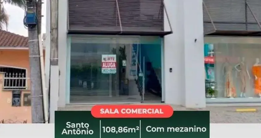 Ponto comercial com 2 salas para alugar na Rua Presidente Prudente de Moraes, 504, Santo Antônio, Joinville